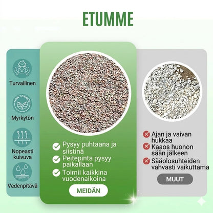 Nopeakuivuva puutarhaliima – Säänkestävä & erittäin vahva: kivi, puu ja keramiikka