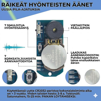 Näkymätön sirkka – Ultimaattinen ja huomaamaton äänipila