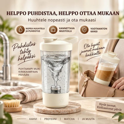OmniLiving™ Itsesekoittava Magneettimuki (Ruostumatonta Terästä)
