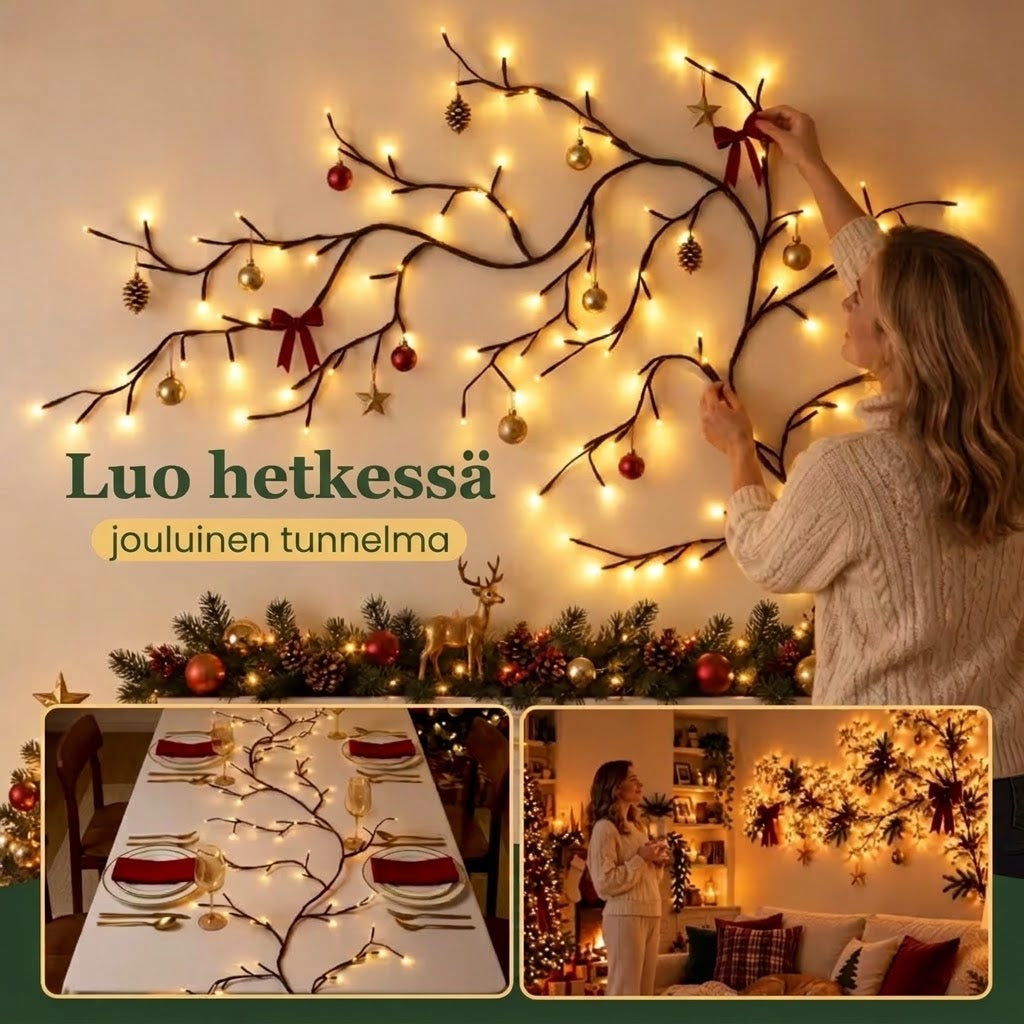 VaraLiving™ LED-Pajuvaloköynnös
