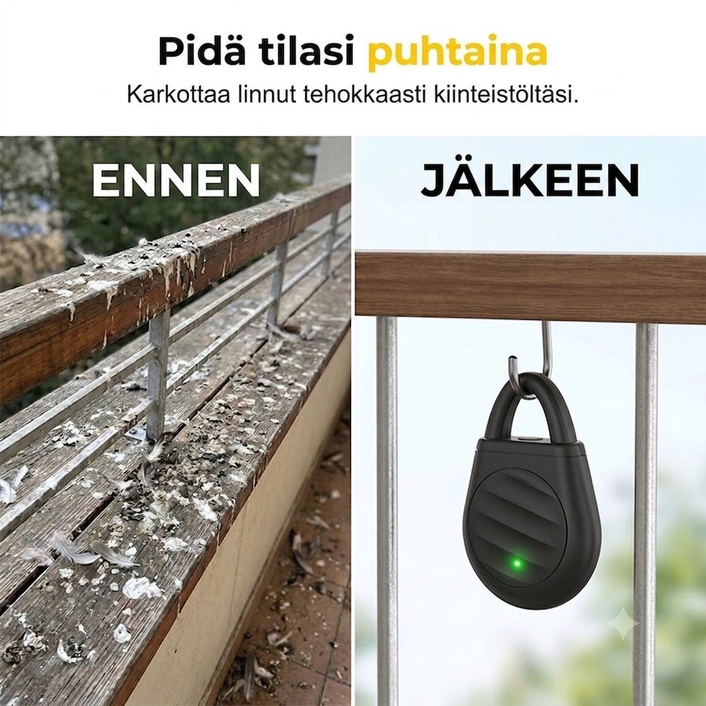 PureGuard™Mini Ultraääni Tuhoeläinkarkotin-Avaimenperä