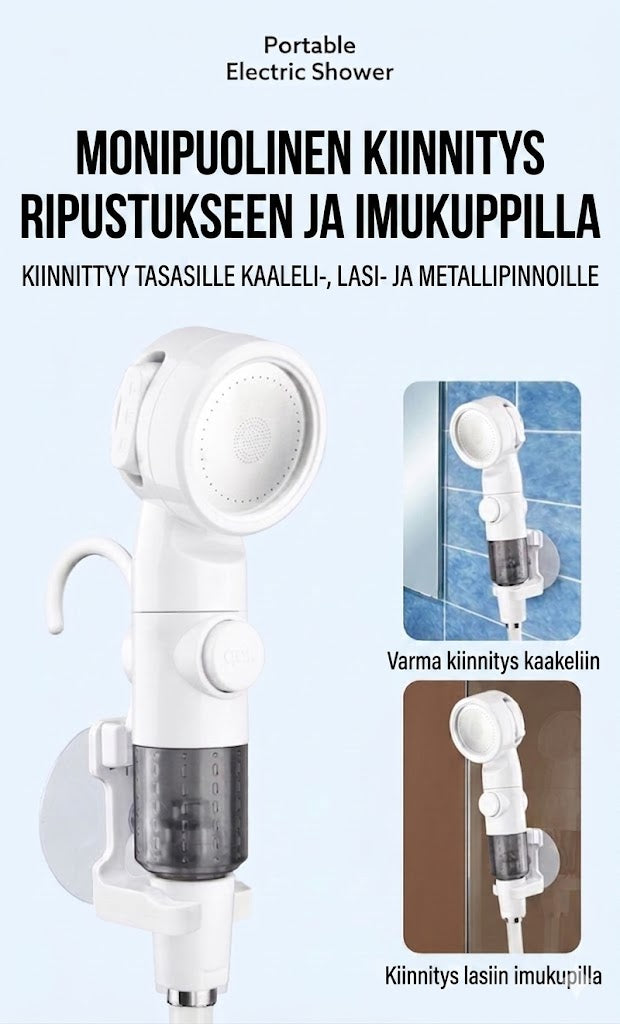 Kannettava retkisuihku ulkokäyttöön – mobiili matkasuihku