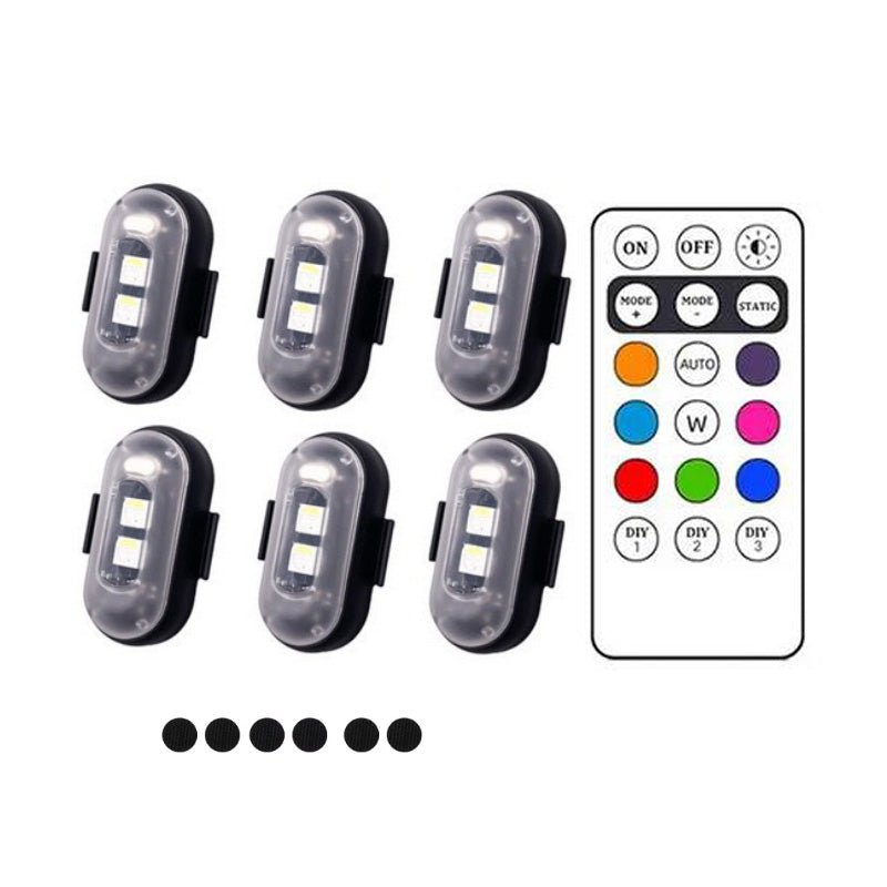OmniLiving™ Johdoton LED-valonauha Kaukosäätimellä (8 Väriä)