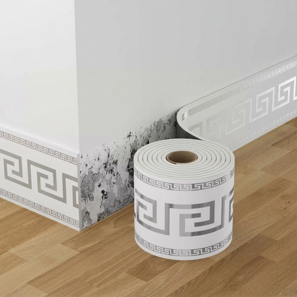 VaraLiving™ Itsekiinnittyvä PVC-Reunalista (Helppo Asennus & Kestävä Seinäkoriste)