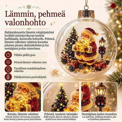 OmniLiving™ Valaistu Joulumaisemakoriste (LED-talvimaailma)