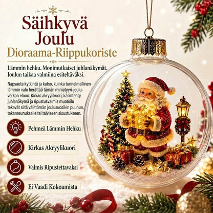 OmniLiving™ Valaistu Joulumaisemakoriste (LED-talvimaailma)