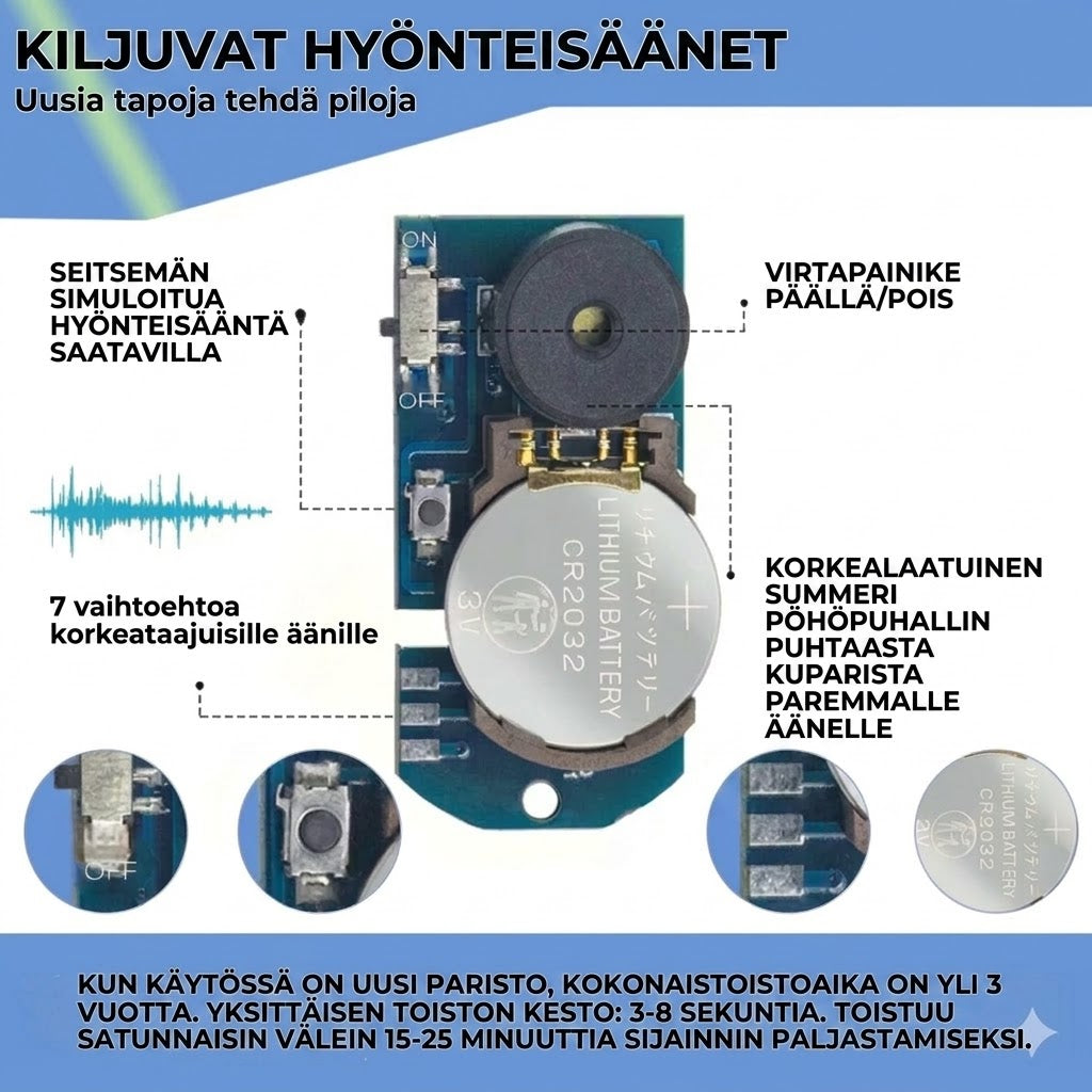SilkEase™ Näkymätön Sirkka – Äänipila-Gadget