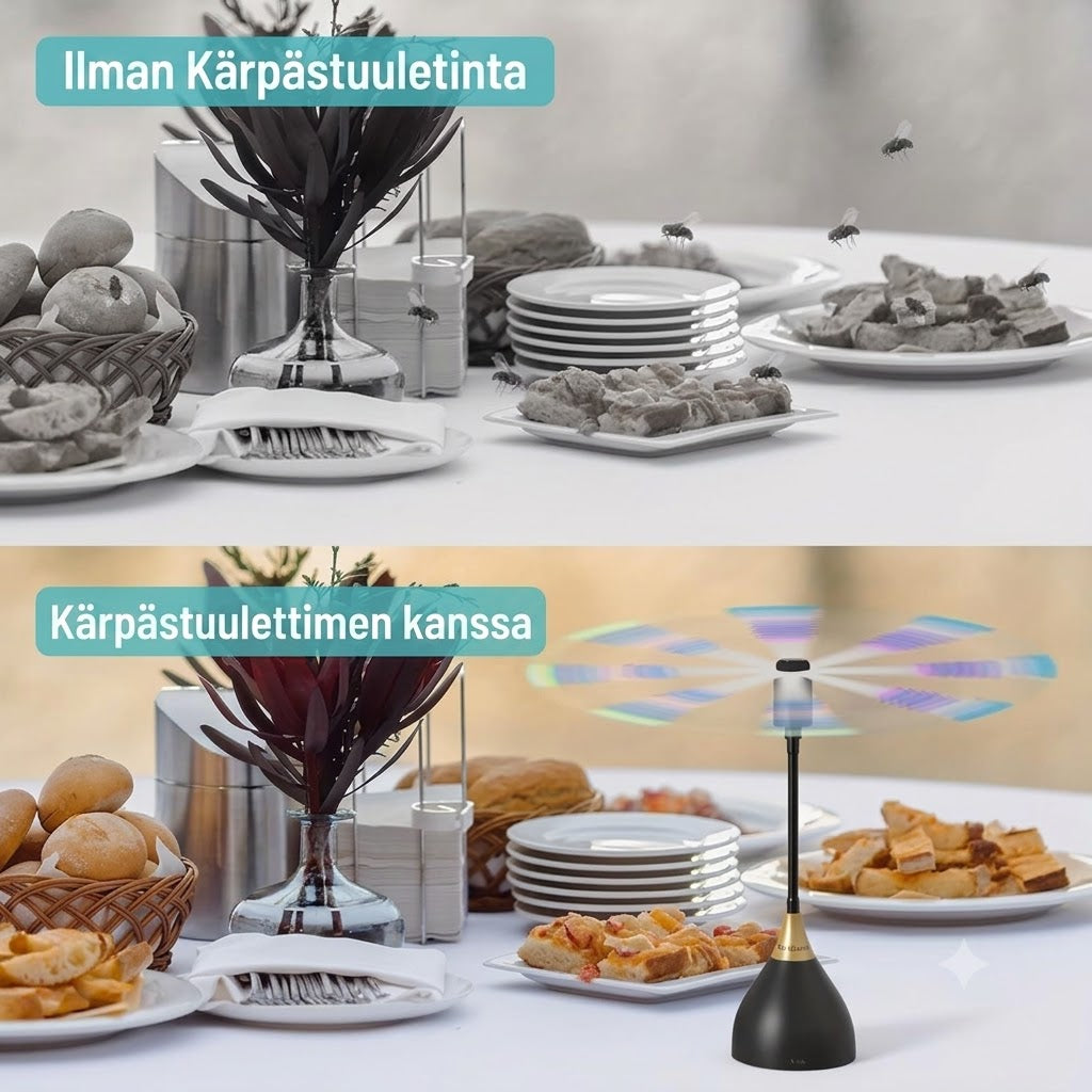 Pöytätuuletin Kärpäsiä Vastaan