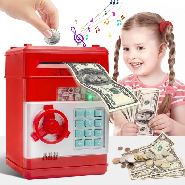 VaraLiving™ Mini-Pankkiautomaatti Säästölipas