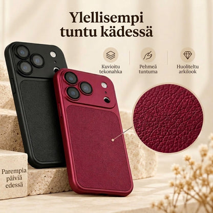 VaraLiving™ Ylellinen iPhone-Nahkakuori