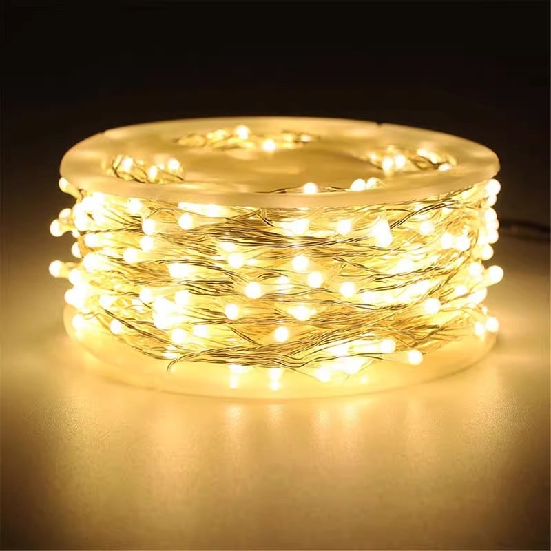 OmniLiving™ Kuparilanka LED-Ilotulitusvalot (Vedenpitävä + Kaukosäädin)