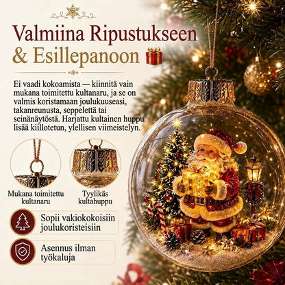 OmniLiving™ Valaistu Joulumaisemakoriste (LED-talvimaailma)