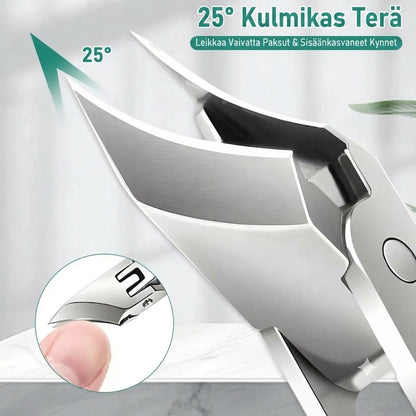 [OSTA 1, SAAT 1 ILMAISEKSI] SilkEase™ Ammattimainen Kynsileikkuri Sisäänkasvaneille Kynsille