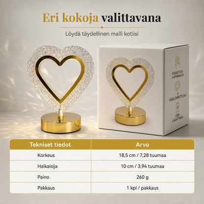VaraLiving™ Ladattava Kristalliyövalo