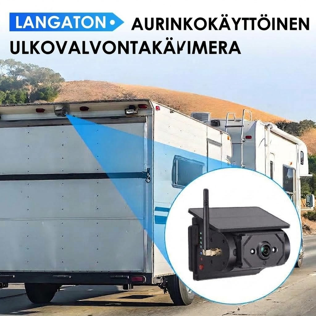 NovaPulse™ Langaton Peruutuskamerajärjestelmä | 1080P Full HD & Yönäkö