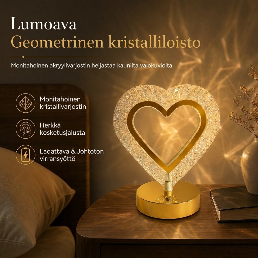 VaraLiving™ Ladattava Kristalliyövalo