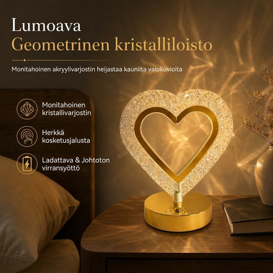 VaraLiving™ Ladattava Kristalliyövalo