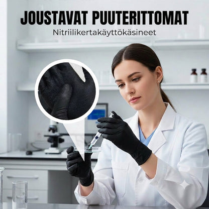 ANBOSON™ Vahvistetut Puuterittomat Nitriilikäsineet