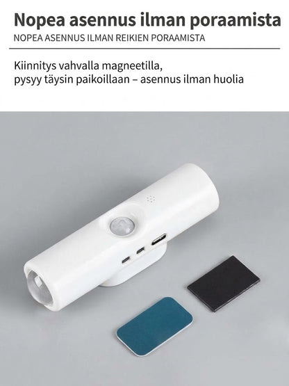VaraLiving™ Ladattava Liiketunnistin-LED-Valaisin Magneettisella Kiinnityksellä