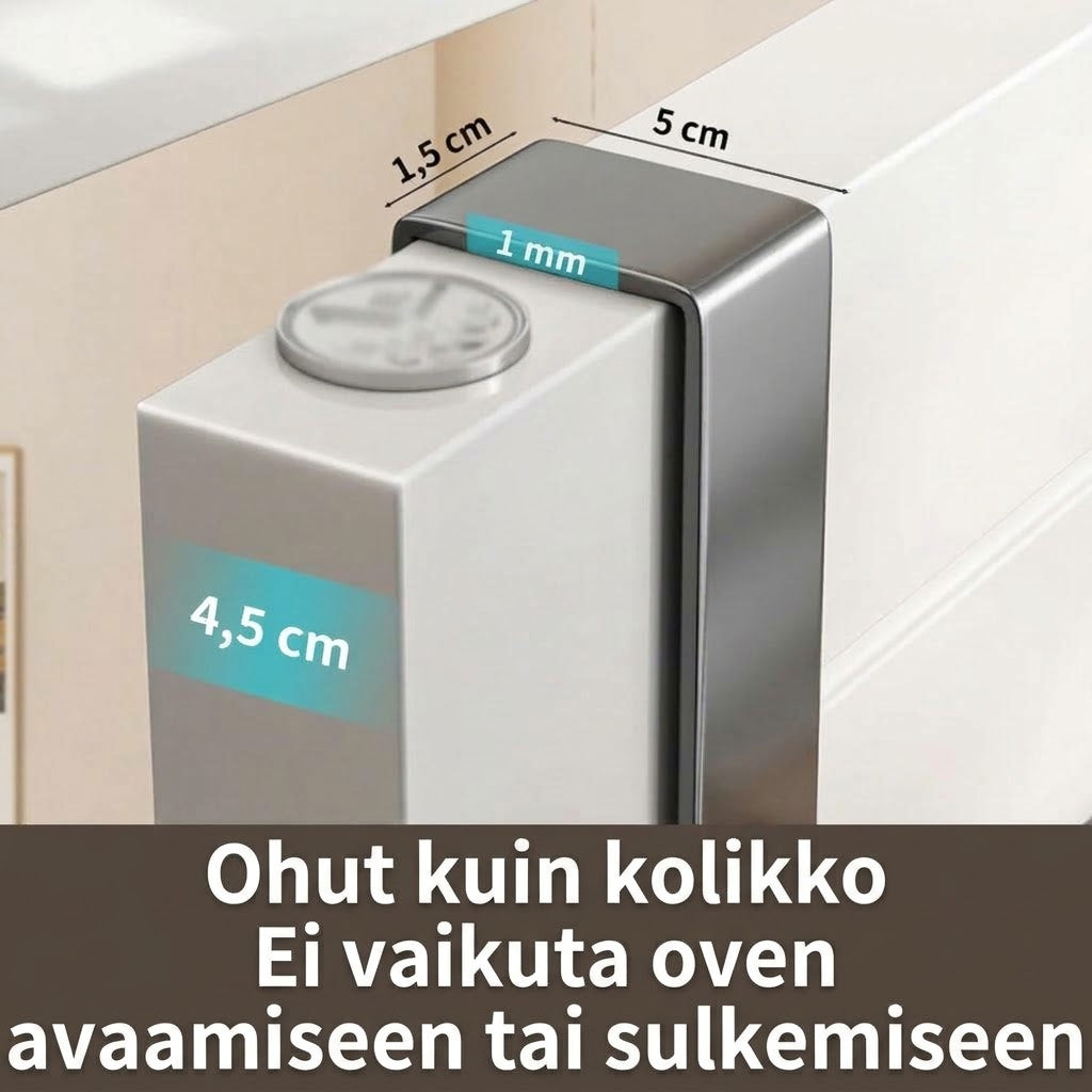 VaraLiving™ Oveen Ripustettava Ovihylly (Poraamaton Säilytyskori- & Koukkujärjestelijä)