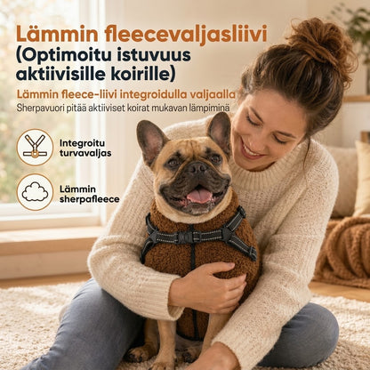VaraLiving™ Lämmin Koiran Talvitakki (Heijastava - Pienille & Keskisuurille Koirille)
