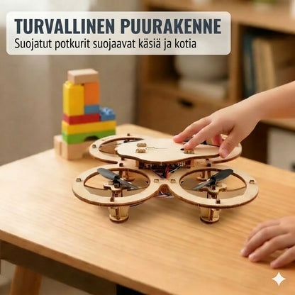 Tee-se-itse puinen drooni – STEM-tiedesetti