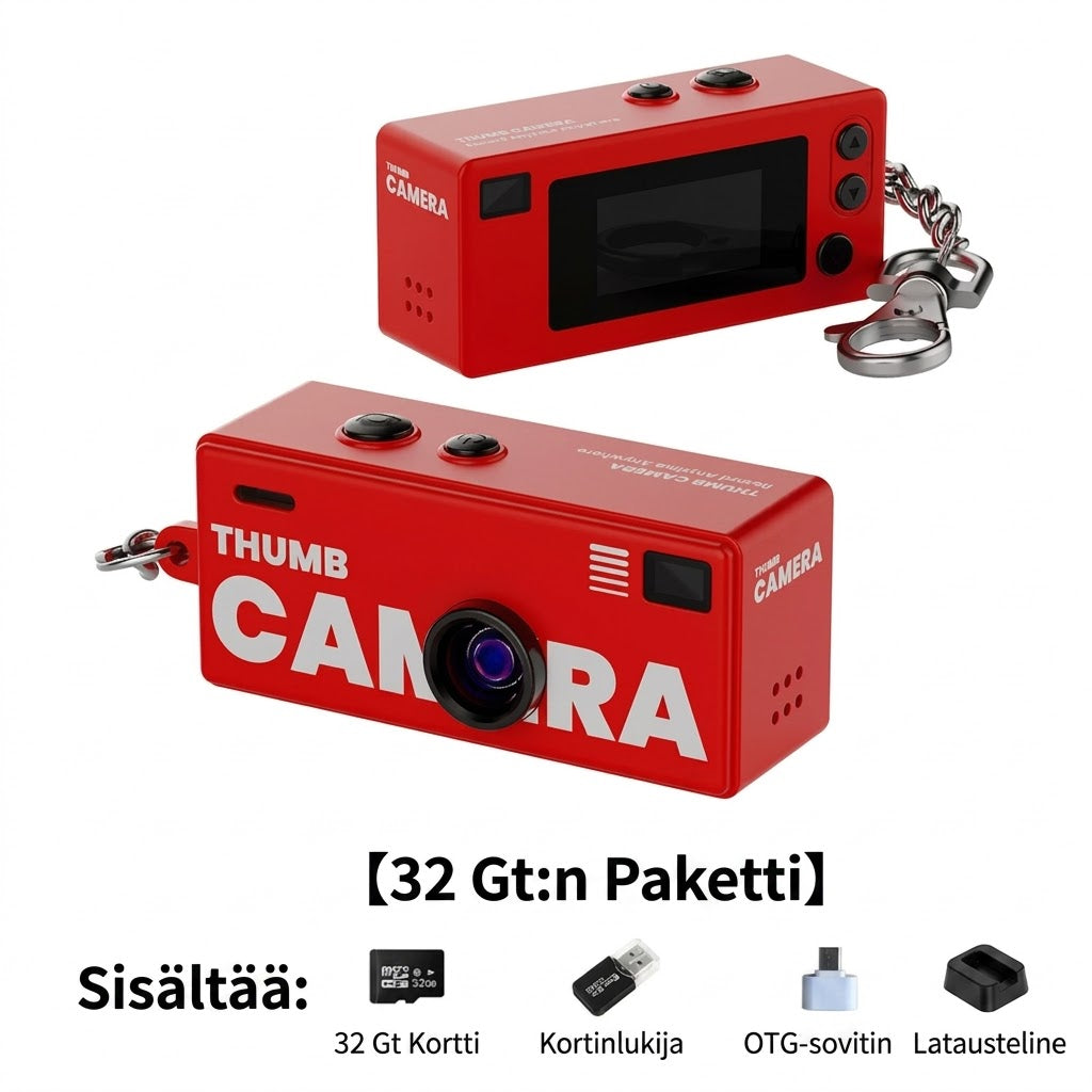 Kannettava mini-taskukamera-Ikuista hetket missä ja milloin vain