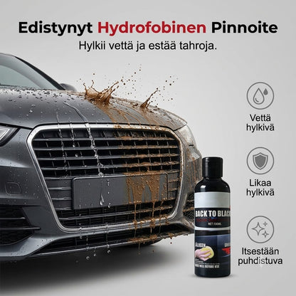 Ammattimainen muovinhoitoaine autolle