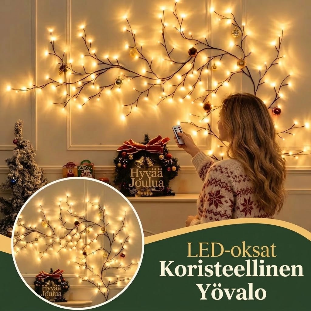 VaraLiving™ LED-Pajuvaloköynnös