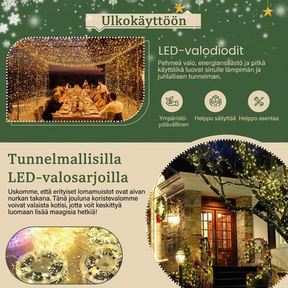 OmniLiving™ Kuparilanka LED-Ilotulitusvalot (Vedenpitävä + Kaukosäädin)