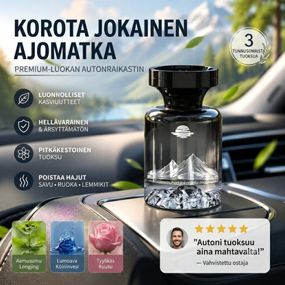 Pitkäkestoinen auton ilmanraikastin (110 ml)
