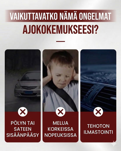 NovaPulse™ Universaali Auton Tiivistenauha (Itseliimautuva EPDM-kumi)