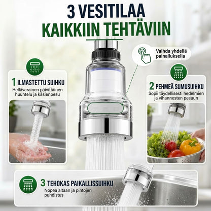 OmniLiving™ Universaali Hanasuodatin Keittiöön & Kylpyhuoneeseen