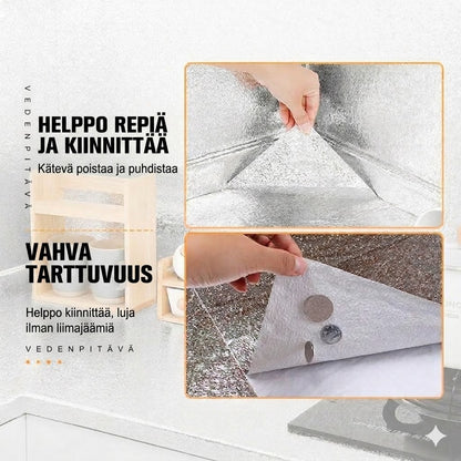 Itseliimautuva keittiökalvo kaappeihin ja työtasoille – tehokas öljysuoja