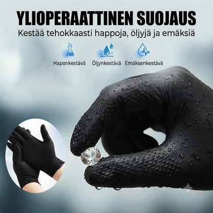 ANBOSON™ Vahvistetut Puuterittomat Nitriilikäsineet