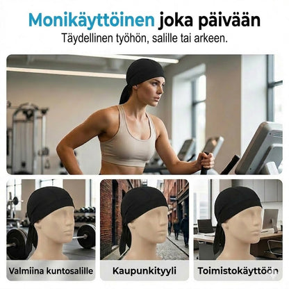 OSTA 1, SAAT 1 ILMAISEKSI! Hengittävä urheilubandana – Säädettävä & kosteutta siirtävä
