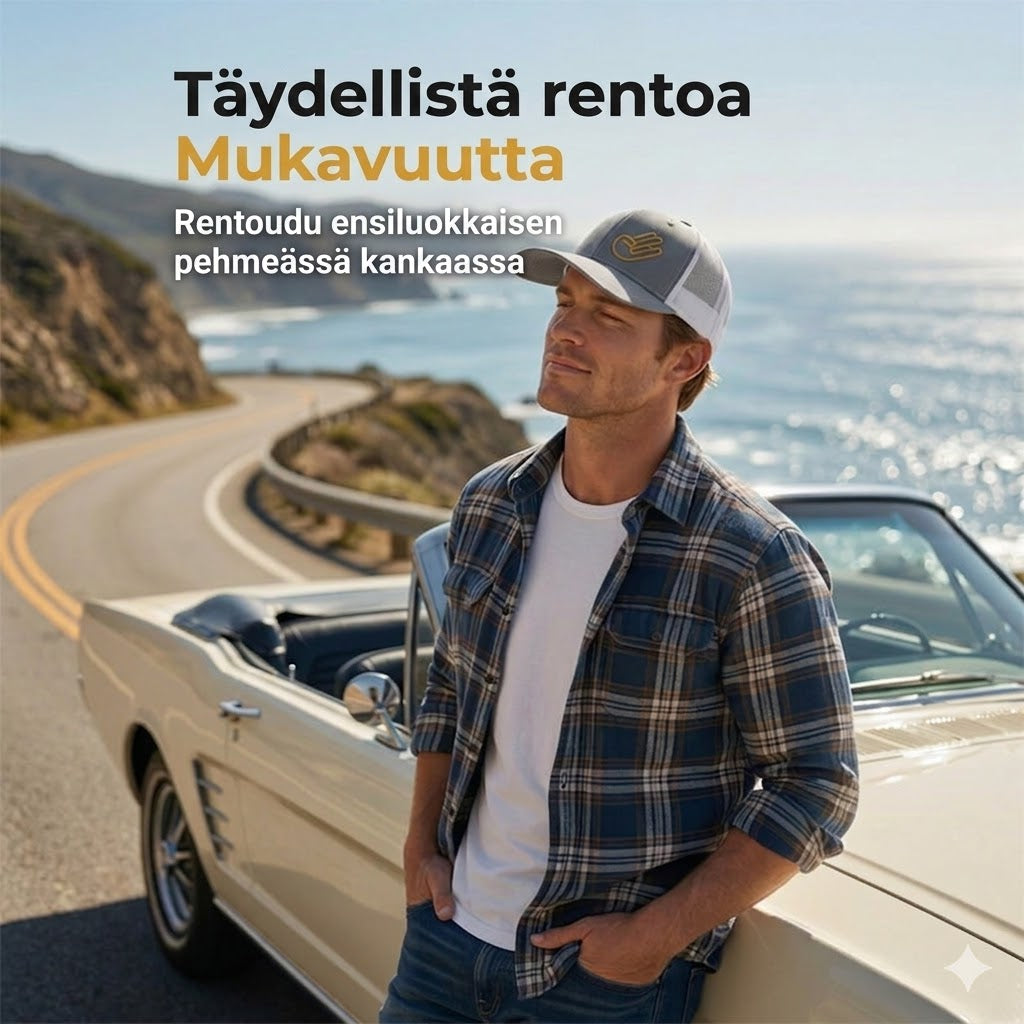 Säädettävä snapback-baseball-lippis