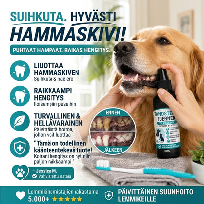 VaraLiving™ Lemmikkien Hammashoitosuihke