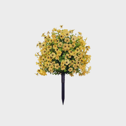 Tekokukkakimppu: Eukalyptus & orvokki