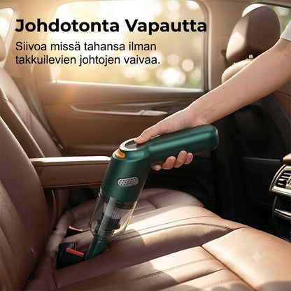 Tehokas johdoton autonimuri – Kompakti ja voimakas imuteho