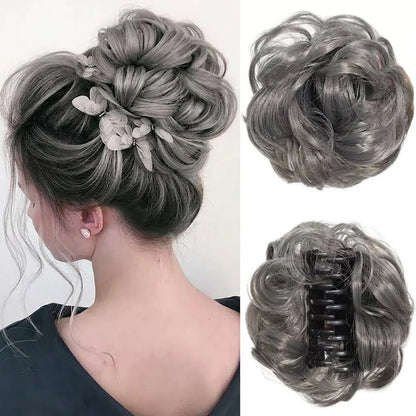 Messy Bun -nutturalisäke kynsikiinnikkeellä – Täydellinen kampaus sekunneissa. TARJOUS: 1+1 ILMAISEKSI!