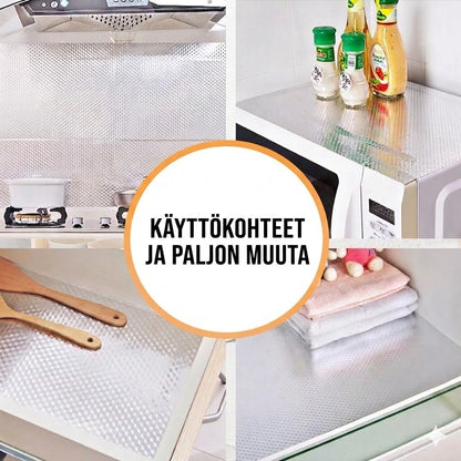 Itseliimautuva keittiökalvo kaappeihin ja työtasoille – tehokas öljysuoja