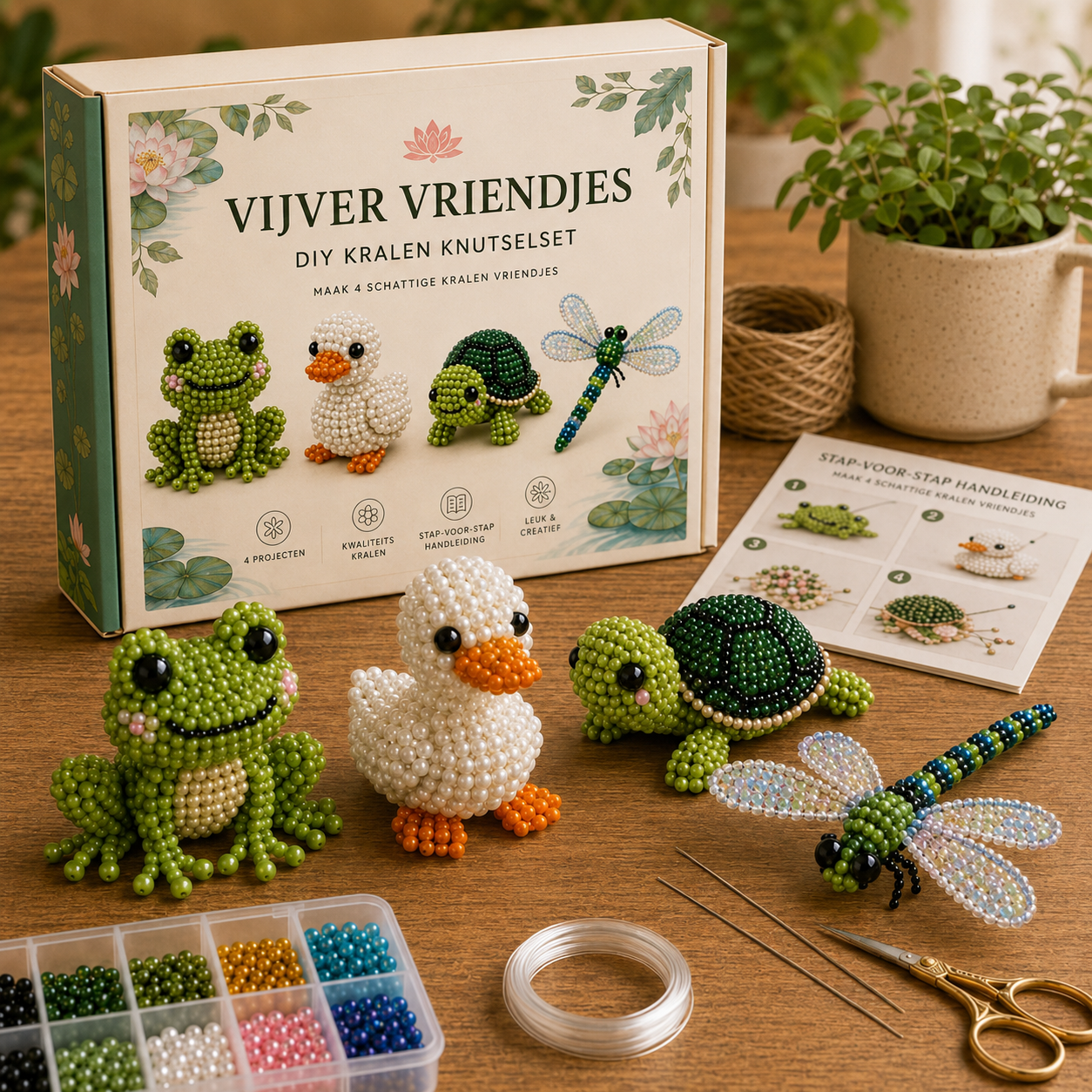 Tee-se-itse helmivyyhti – Eläinystävät