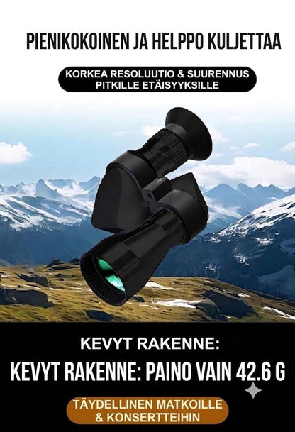 Taskukokoinen HD-kaukoputki puhelimelle