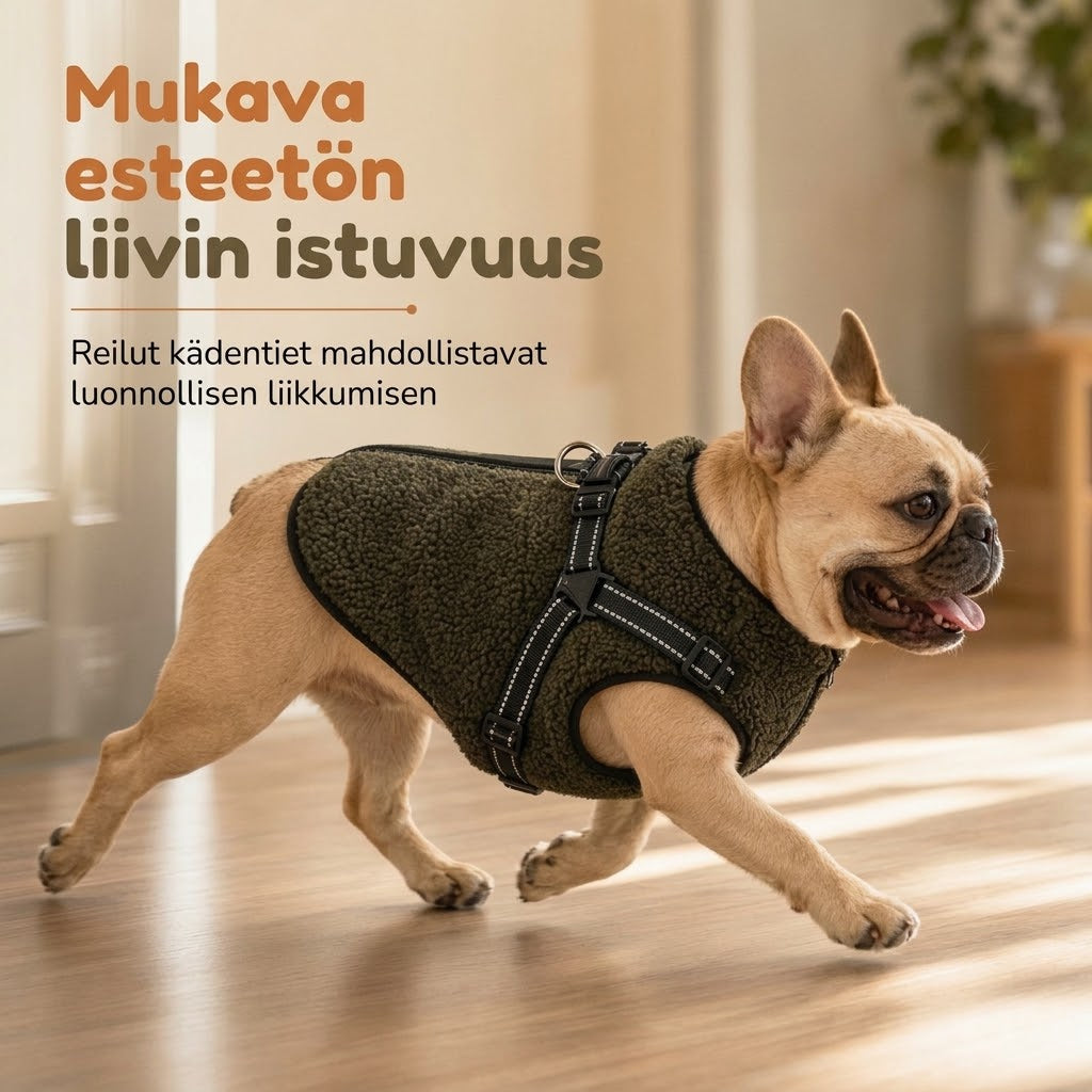 VaraLiving™ Lämmin Koiran Talvitakki (Heijastava - Pienille & Keskisuurille Koirille)