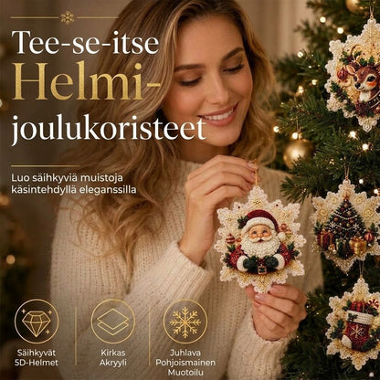 OmniLiving™ DIY Joulukoristeiden Maalaussetti (Luovat Kuusenkoristeet)
