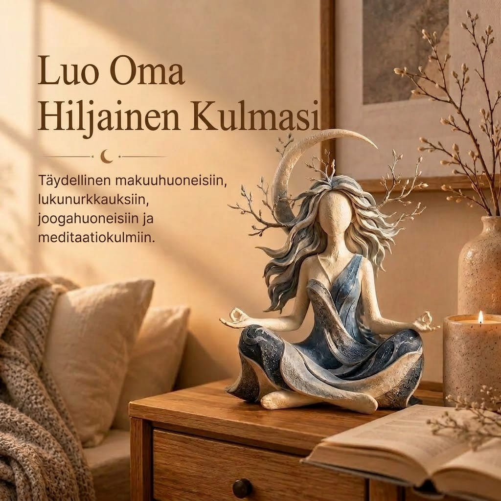 OmniLiving™ Meditaatiohahmo Kotiin (Zen & Rauhoittava Sisustus)