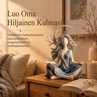 OmniLiving™ Meditaatiohahmo Kotiin (Zen & Rauhoittava Sisustus)