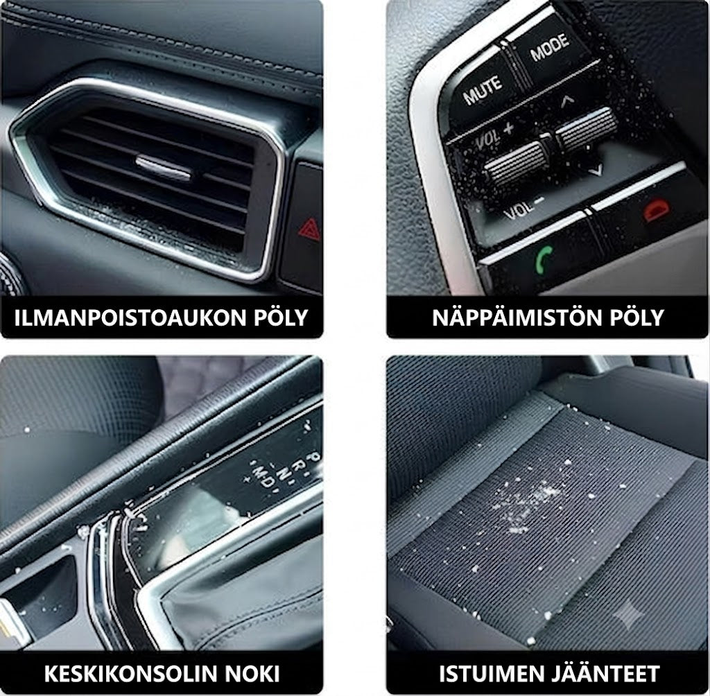 Pehmeä auton puhdistusharja Osta 1 saa 2