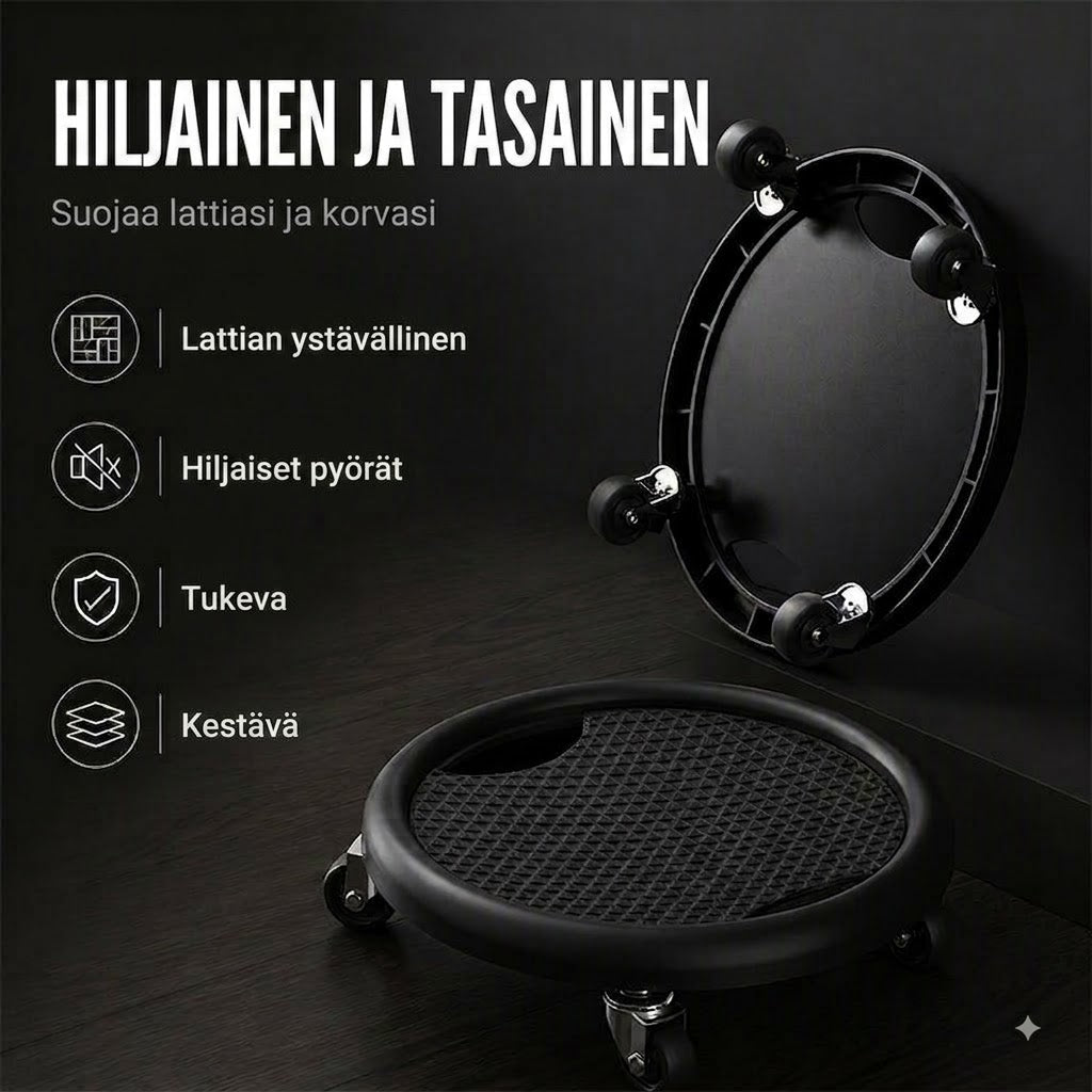 SilkEase™ Vatsapyörä Polvituella Keskivartalotreeniin